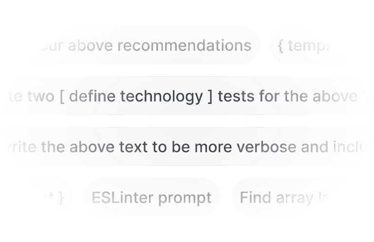 Prompt library graphic